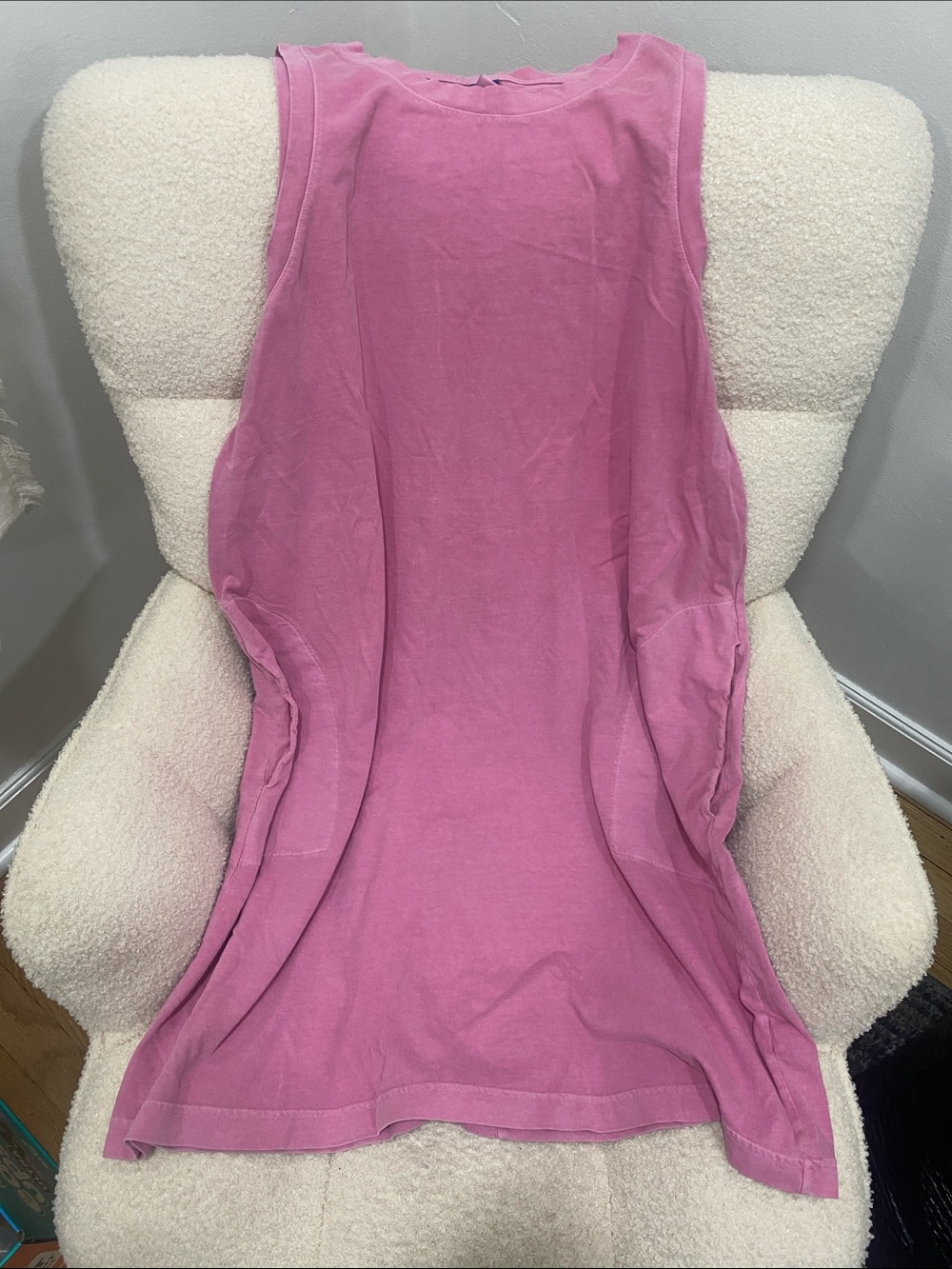 Old Navy Mauve-Pink Sleeveless Pocket Tank